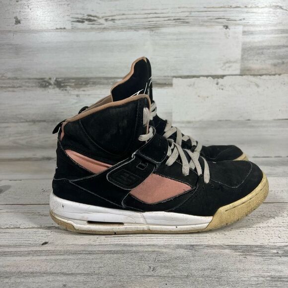 Nike Mens Air Jordan Flight High Top Basketball Shoes CI5762-090 Size‎ 8 US - Picture 1 of 9